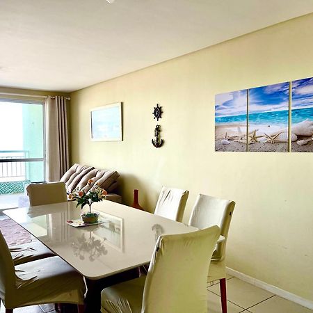 Apartamento Vista Total Do Mar Uma Cobertura A 400M Do Beach Park No Porto Das Dunas Aquiraz Condominio Terramaris Piscina Ampla Parque Infantil Sauna Estacionamento Privado Exterior foto