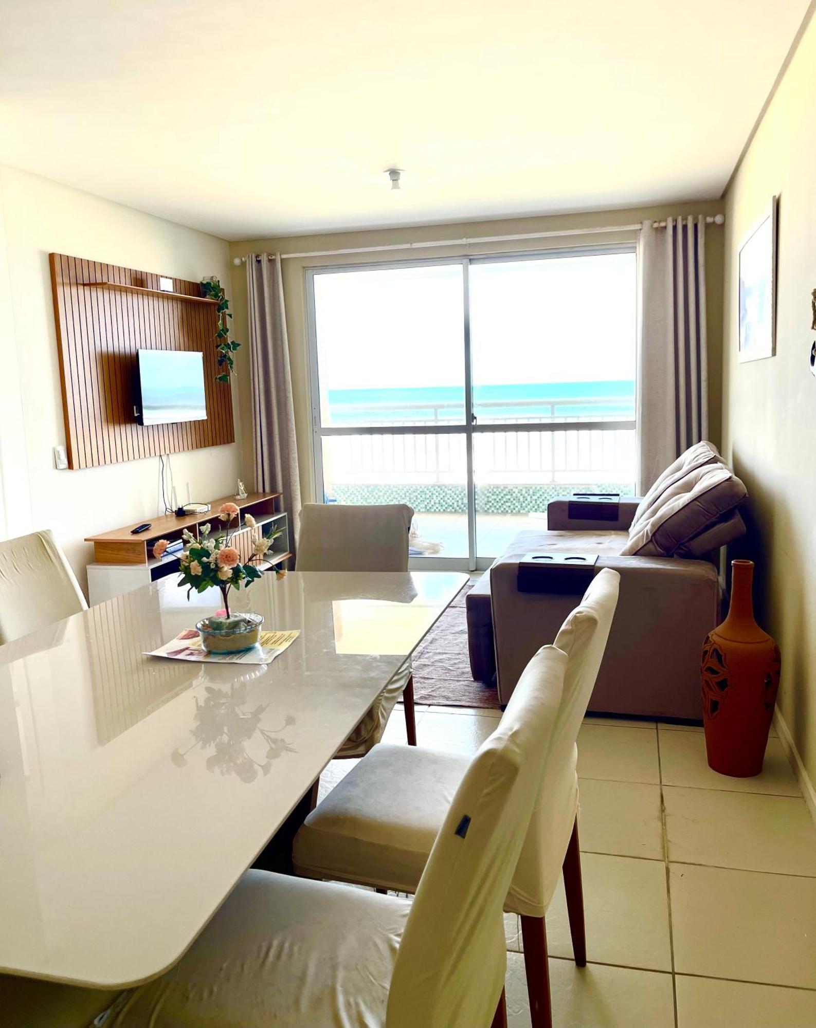 Apartamento Vista Total Do Mar Uma Cobertura A 400M Do Beach Park No Porto Das Dunas Aquiraz Condominio Terramaris Piscina Ampla Parque Infantil Sauna Estacionamento Privado Exterior foto